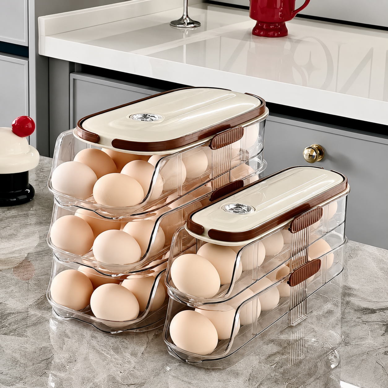 Kit de Organizadores de Huevos